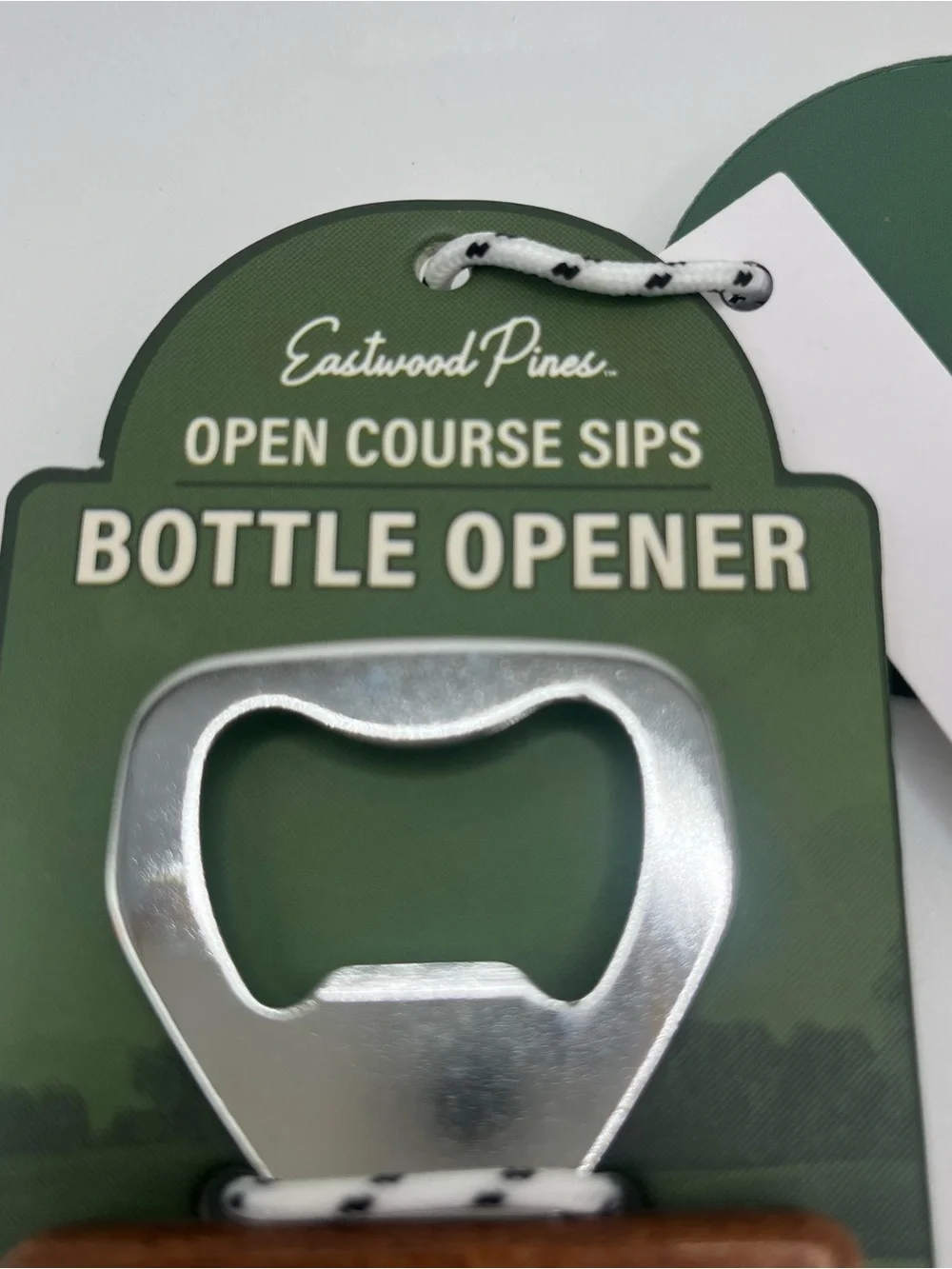 NWT Golf Beer Bottle Opener Needlepoint Bear W Club Accessories Gift Idea